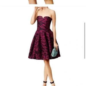 Halston Heritage Fit and Flare Cyndi Dress